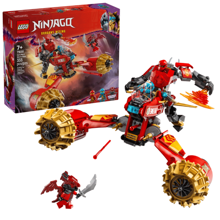 LEGO Ninjago – Kaiov búrkový jazdec a drak